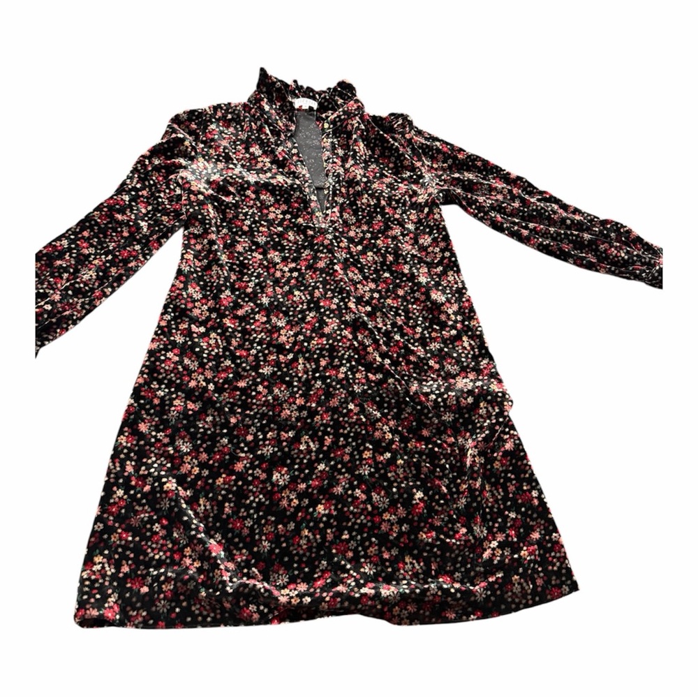 Elegant Long Sleeve Floral Dress